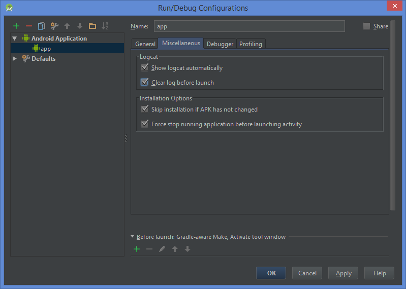 Running First Android Application