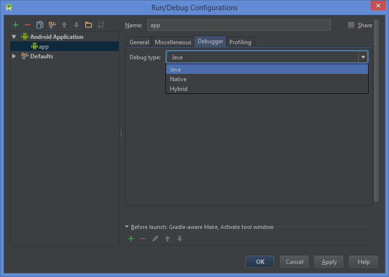 Running First Android Application