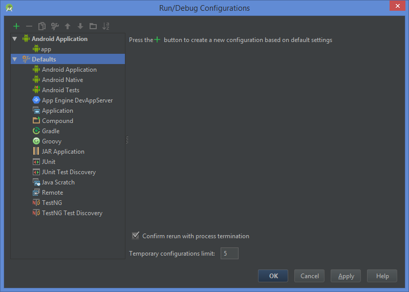 Running First Android Application