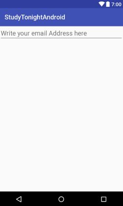 EditText View in Android