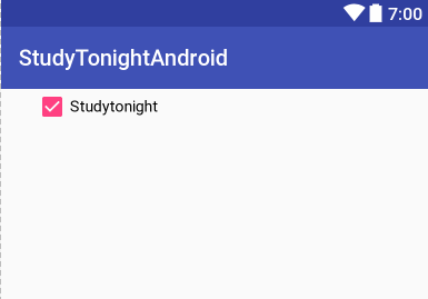 CheckBox View in Android