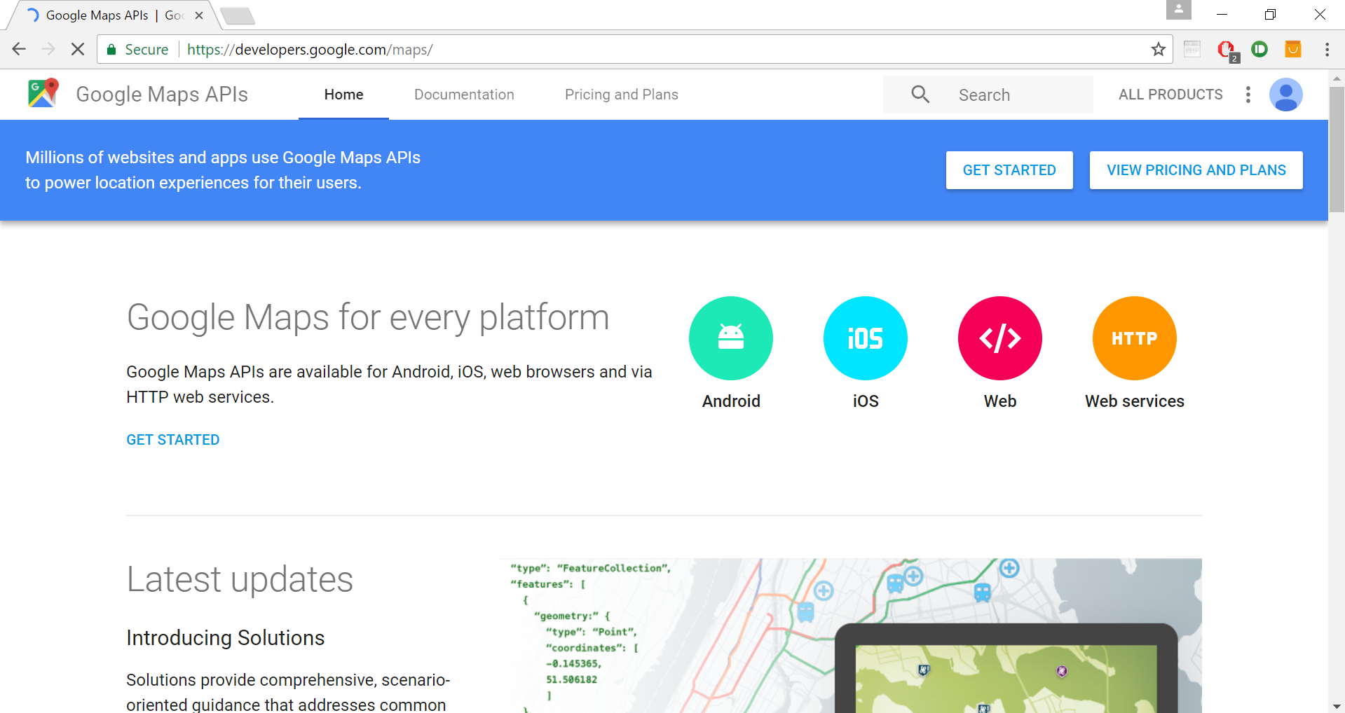Integrating Google Map