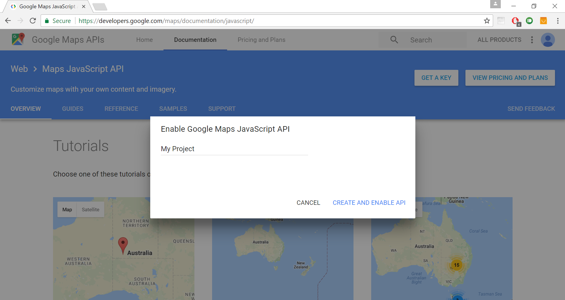 Integrating Google Map