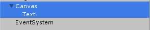 Adding Text UI Elements to canvas Unity 3D