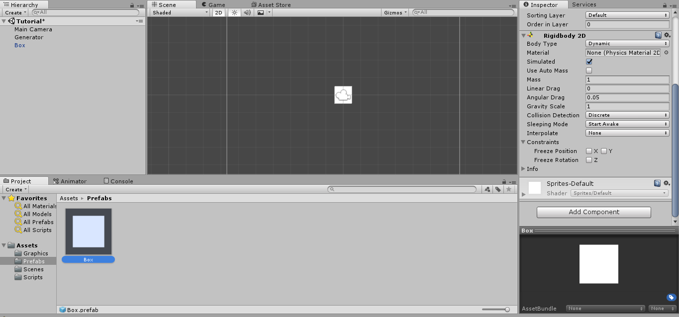 Basic Fundamentals of GameObjects