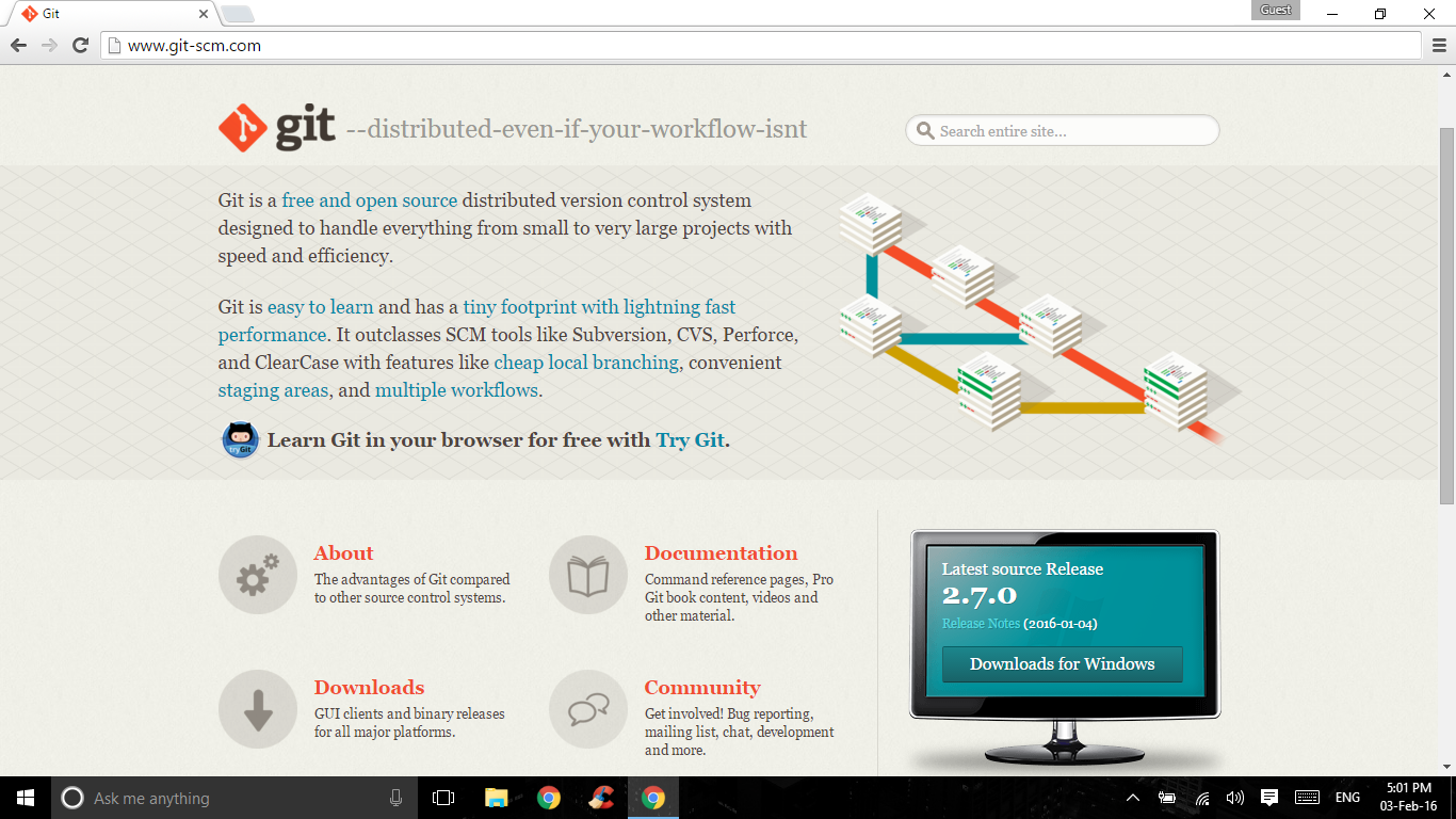 Installing GIT