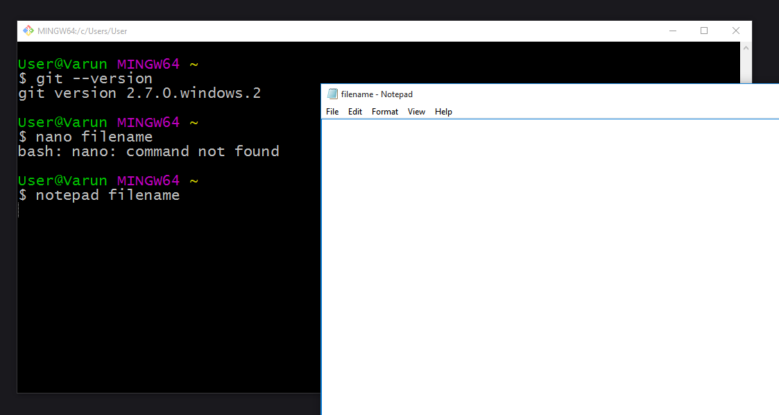 Installing GIT on windows