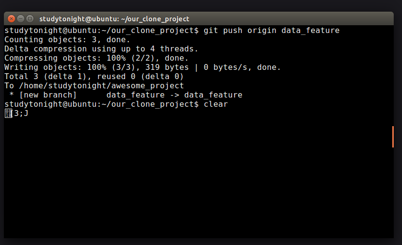 Pushing and Pulling in GIT