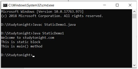 static-block-syntax Example