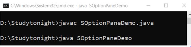 swing-optionpane