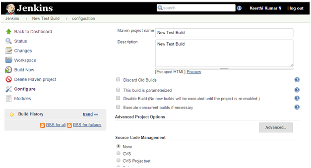 Configuring Build System