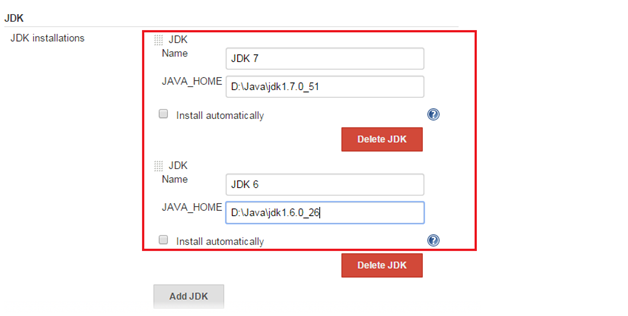 Configuring JDK in Jenkins
