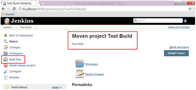 Configuring Jenkins