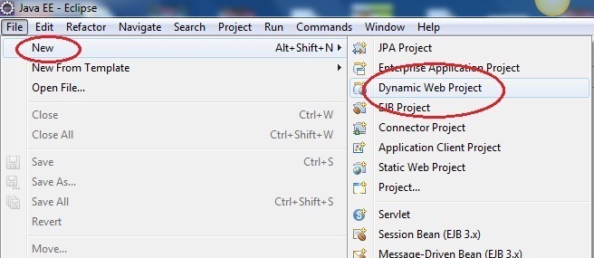 creating a JSP Page in Eclipse