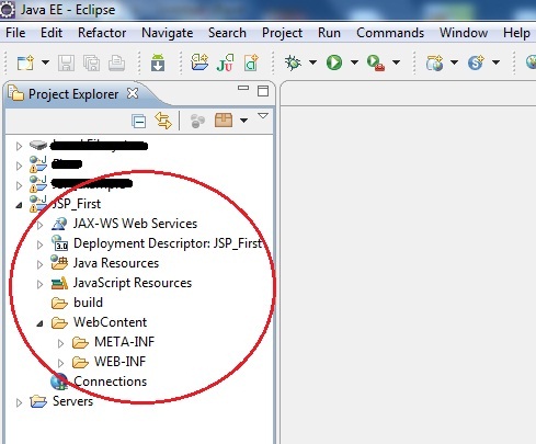 creating a JSP Page in Eclipse