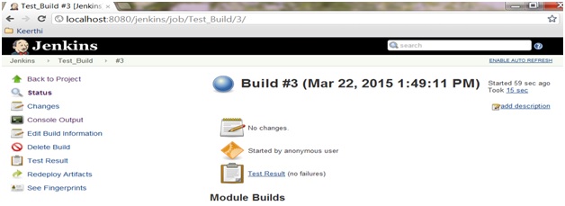 Build Automation in Maven using Jenkins Server