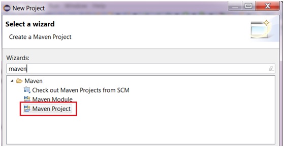 Maven Project with Eclipse IDE