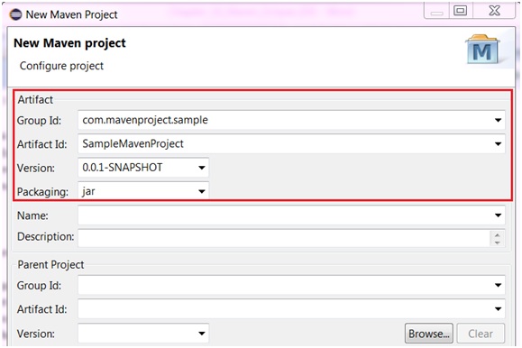 Maven Project with Eclipse IDE