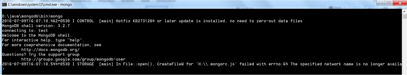 Connect to MongoDB