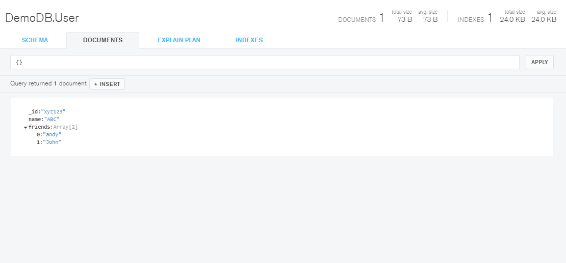 Data Updation in MongoDB