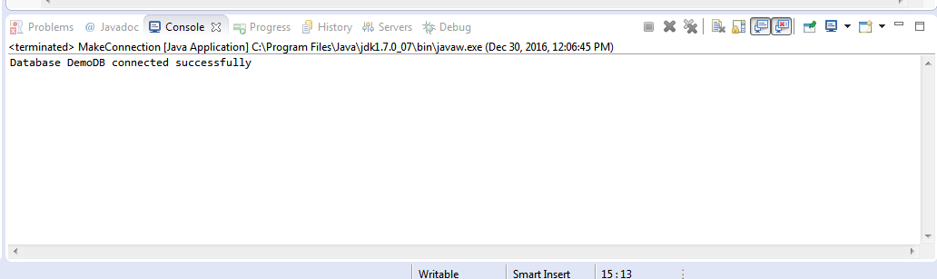 Java Integration in MongoDB