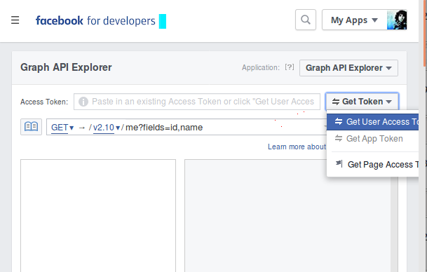 using Facebook Graph API
