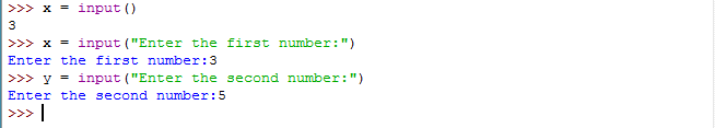 Input and Output