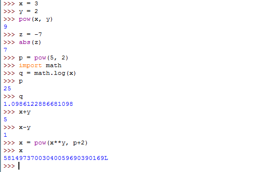 Variables in Python