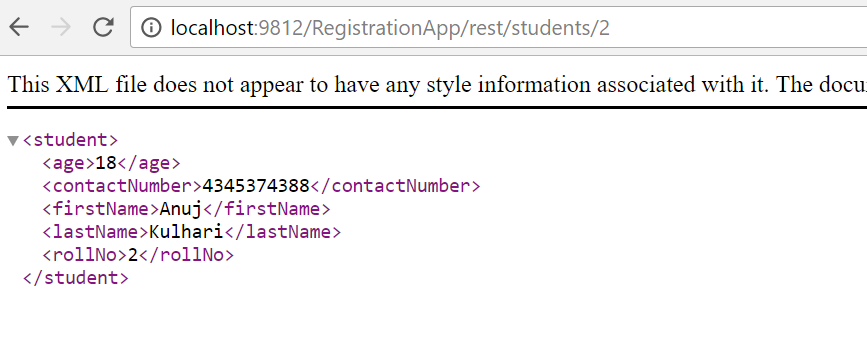 Path Params in GET Request