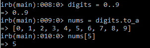 Turning Range into Array in Ruby