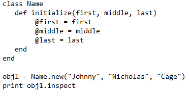 Creating a objects in Ruby