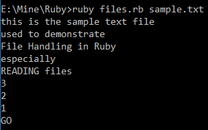 Reading Files in Ruby