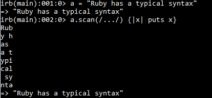 Regular Expressions in Ruby