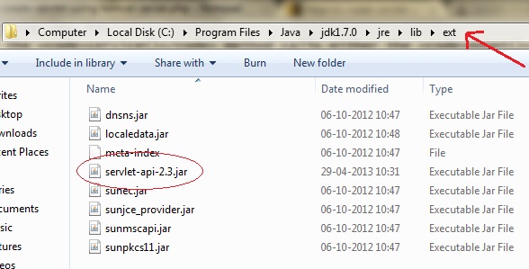 compiling a Servlet