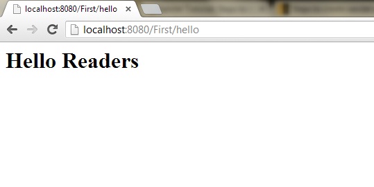 Running first servlet application