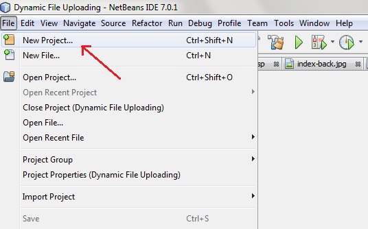 steps to create servlet application in netbeans