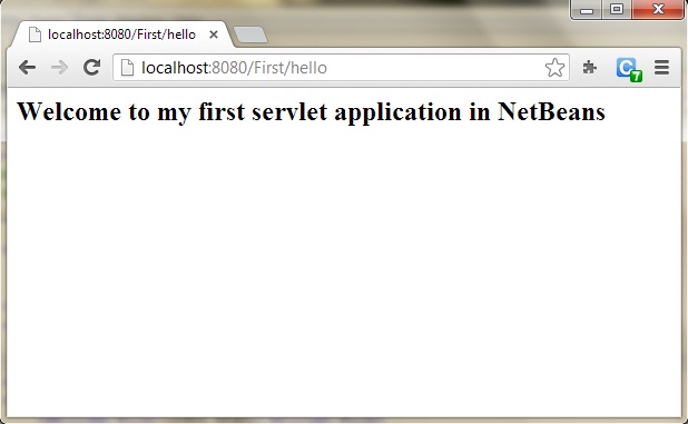 steps to create servlet application in netbeans